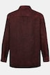 Chemise en jean indigo STHUGE, manches longues et col Kent, coupe Modern Fit – jusqu'au 8 XL