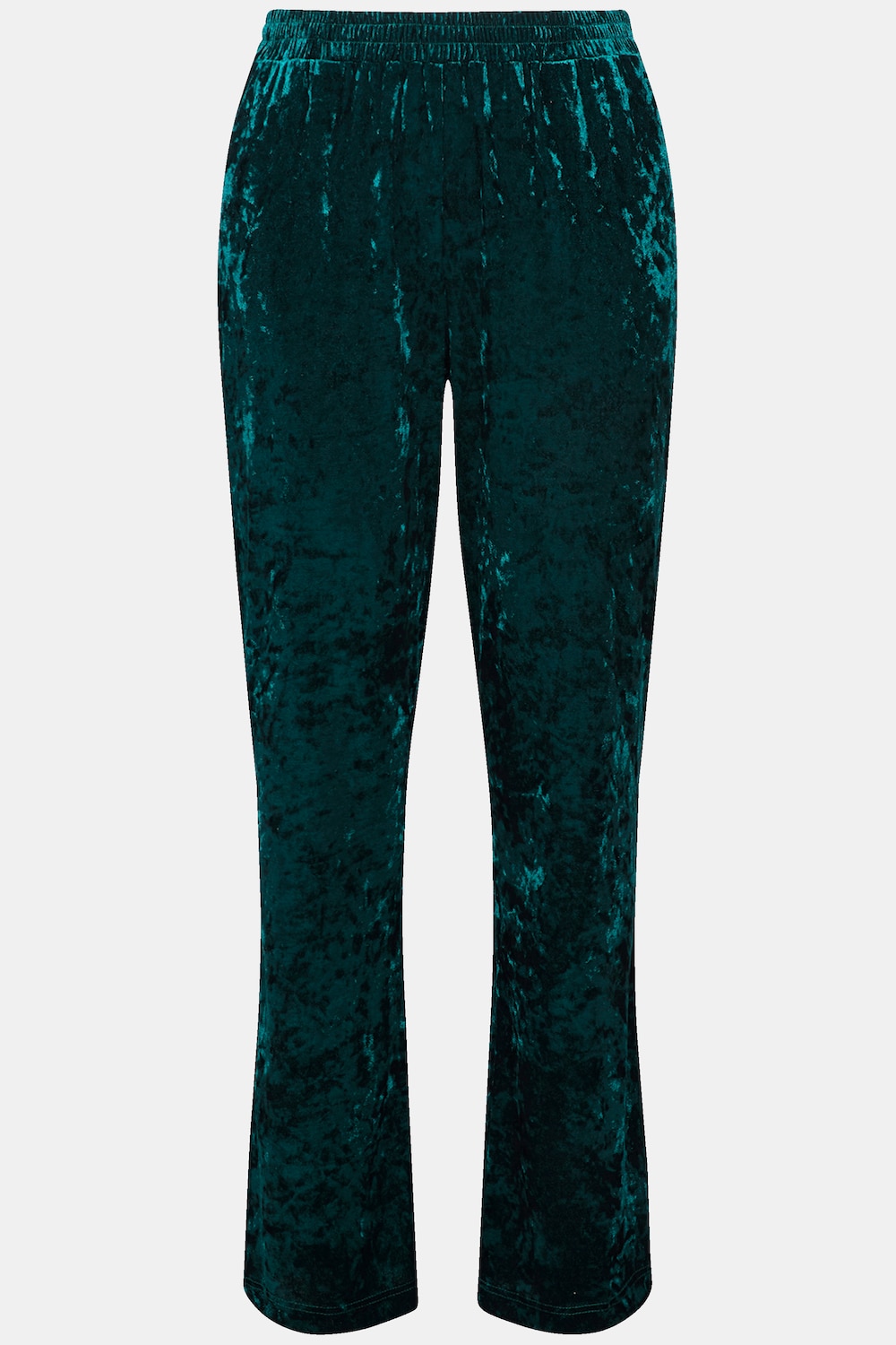 Stora storlekar Sammetsbyxa Ruby, Dam, turkos, storlek: 42/44, Polyester, Ulla Popken