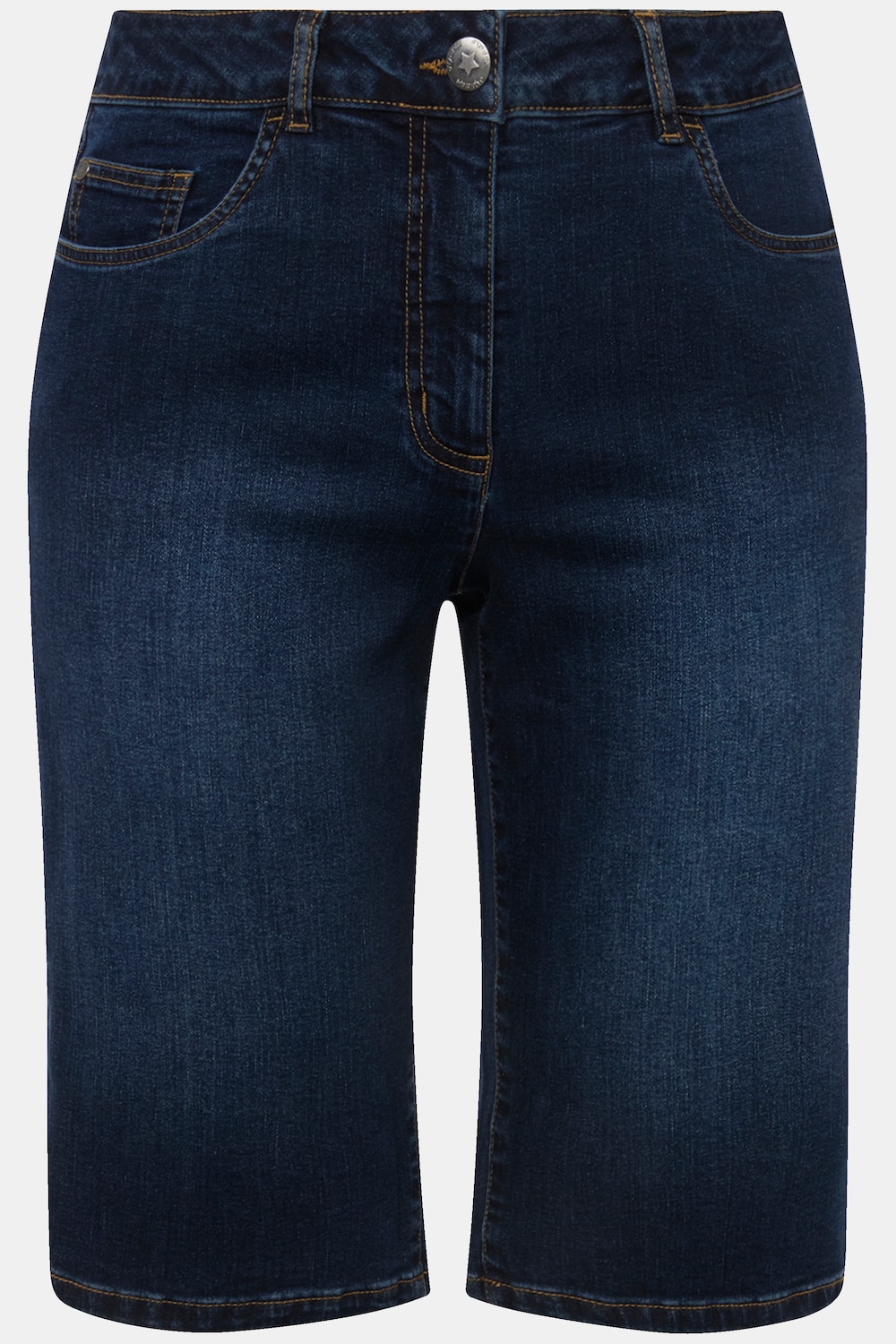 Stora storlekar Jeansshorts Berry, Dam, grå, storlek: 54, Bomull, Angel of Style