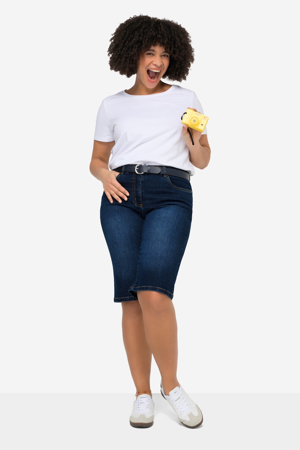 Jeans-bermuda Berry, stretchcomfort, 5-pocket