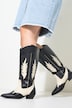 Cowboylaarzen, echt leer, Western-look