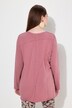 Eco Cotton Decorative Seam V-Neck Tee