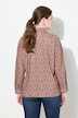 corduroy blouse, bloemenprint, overhemdkraag, lange mouwen