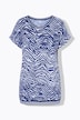 T-shirt, oversized, zebra, ronde hals