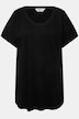 T-shirt with crew neck and half sleeves