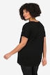 T-shirt with crew neck and half sleeves
