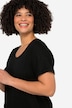 T-shirt with crew neck and half sleeves