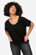 T-shirt with crew neck and half sleeves