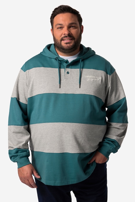 Men+ Hoodie, Print-Motiv, Kapuze, bis 8 XL