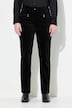 fluwelen broek Mony, toelopende pijpen, comfortabele tailleband, stretch