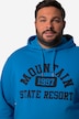 Men+ hoodie, printmotief, capuchon, kangoeroezak, tot 8XL