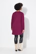 Long shirt in comfortable fit and crew neck with long sleeves