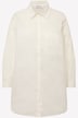 Skjortebluse, oversize, skjortekrave, lange ærmer