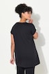 Oversized Crew Neck T-Shirt with Colorful Print