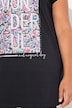 Oversized Crew Neck T-Shirt with Colorful Print