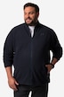 Men+ chaqueta polar, cuello alzado, hasta la 8 XL