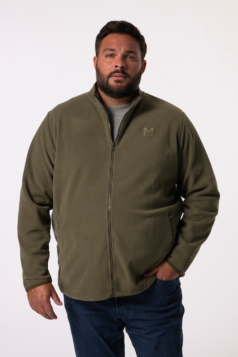 Men+ Fleecejacke, Stehkragen, bis 8 XL