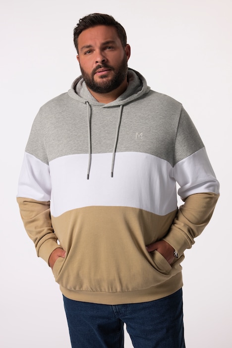 Men+ hoodie, capuchon, tot 8XL