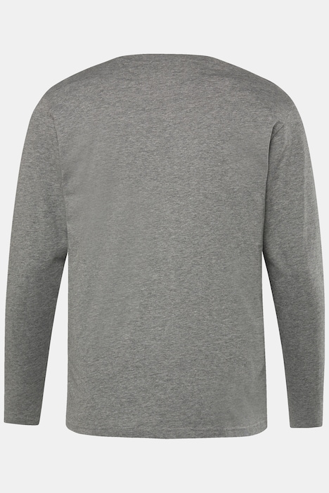 Men+ Langarmshirt, Basic, Rundhals, bis 8 XL
