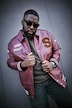 Blouson en cuir véritable STHUGE, esprit Teddy américain, col chemise - jusqu'au 7 XL