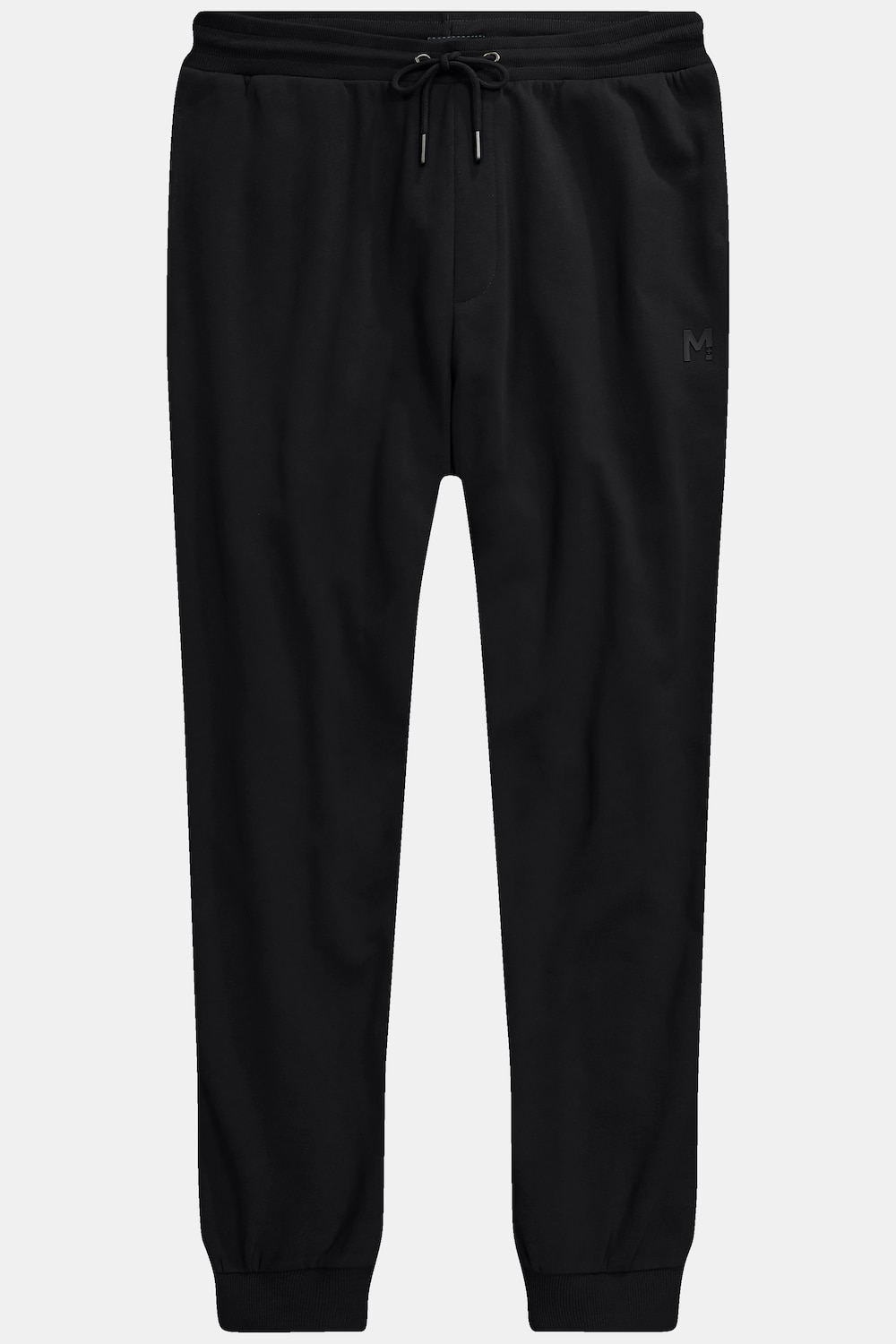 Stora storlekar Mjukisbyxa bellyfit, Her, svart, storlek: 8XL, Bomull, Men Plus