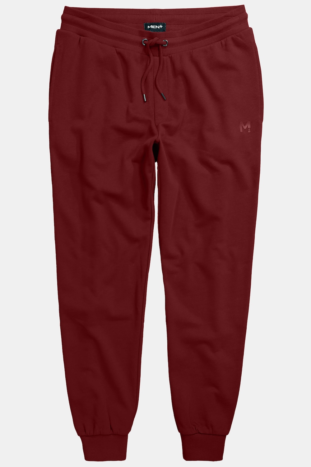 Stora storlekar Mjukisbyxa bellyfit, Her, röd, storlek: 3XL, Bomull, Men Plus