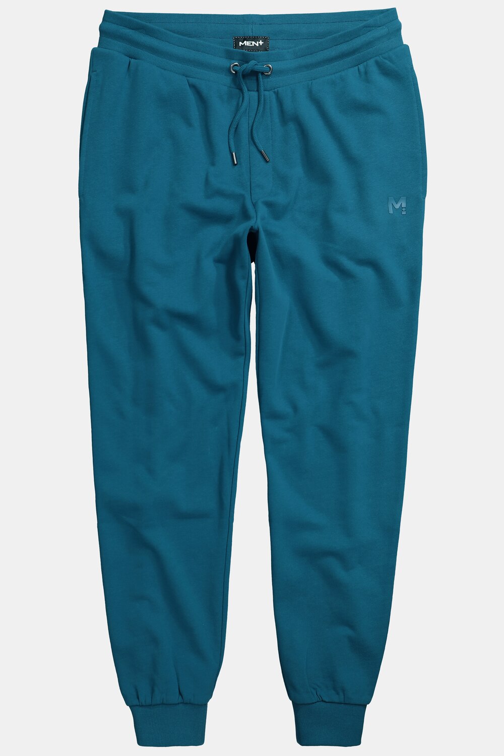 Stora storlekar Mjukisbyxa bellyfit, Her, turkos, storlek: 5XL, Bomull, Men Plus