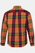 JP 1880 Ternet flannelsskjorte, Modern Fit, buttondown-krave, op til 8XL