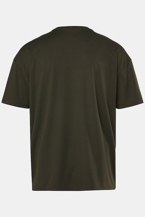 T-Shirt, Trikot, Halbarm, oversized, Mesh, Football-Print, bis 8 XL