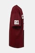 T-shirt en mesh STHUGE, coupe oversize à manches courtes, imprimé football américain - jusqu'au 8 XL