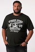 Men+ T-shirt, korte mouwen, Buik-Fit, print op de voorkant, tot 8XL