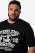 Men+ T-shirt, korte mouwen, Buik-Fit, print op de voorkant, tot 8XL