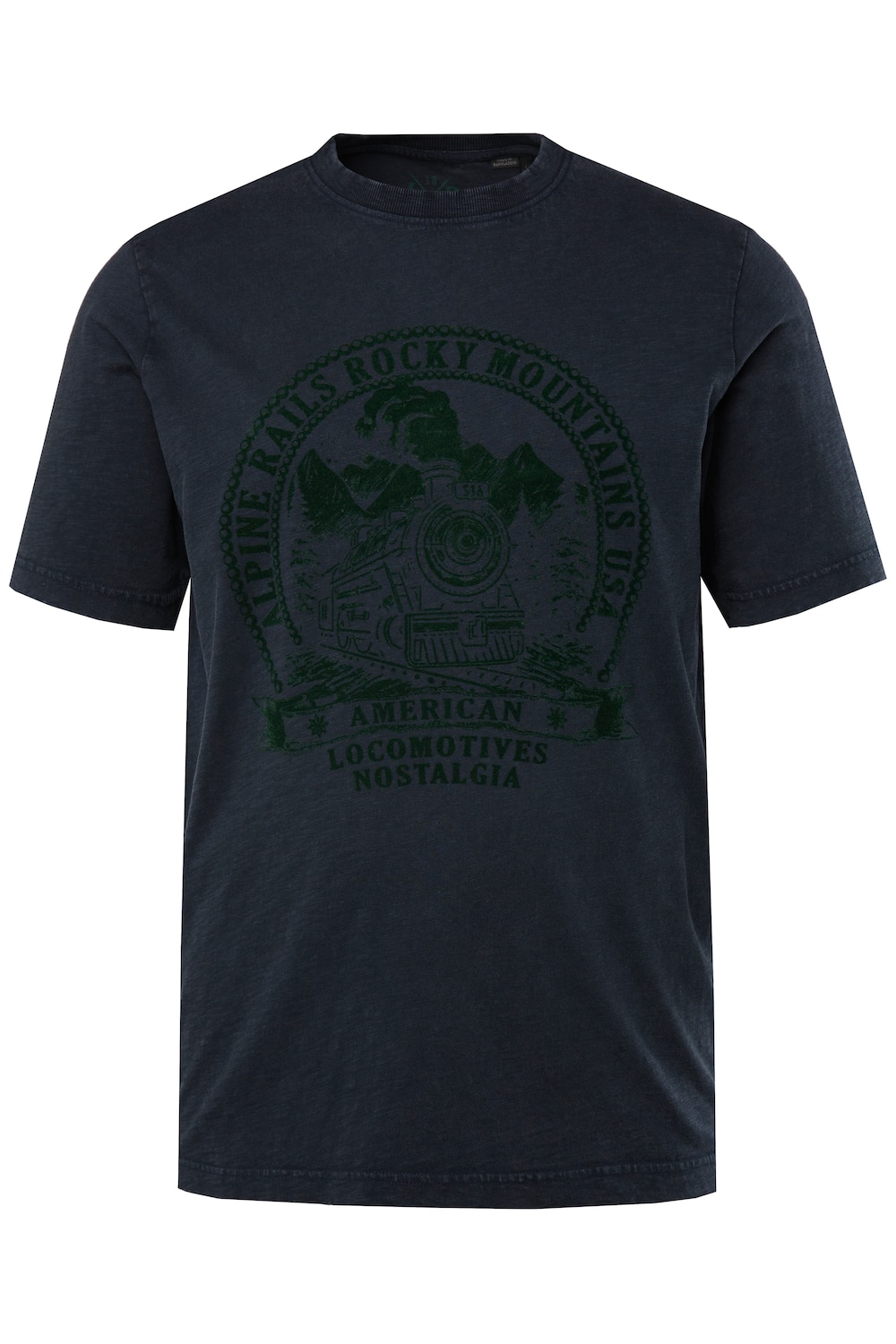 JP 1880 T-Shirt, Halbarm, Vintage-Look, Rundhals, bis 8 XL