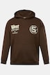 Sudadera con capucha STHUGE, oversize, capucha, hasta la talla 8 XL