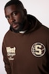 Sudadera con capucha STHUGE, oversize, capucha, hasta la talla 8 XL