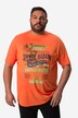 Men+ T-Shirts im 2er-Pack, Halbarm, Druck-Motiv, bis 8 XL