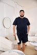 Men+ pyjamas, kort modell, opptil 8 XL