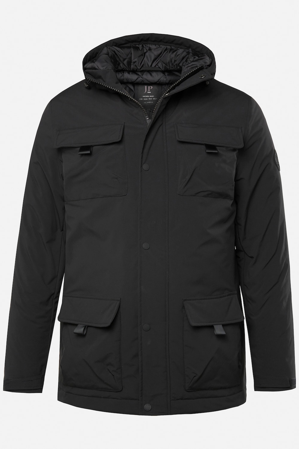 JP 1880 Fieldjacket, Outdoor, windabweisend, Kapuze, bis 8 XL
