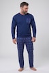 Schlafanzug, Zweiteiler, Bauchfit, Langarm, bis 8 XL