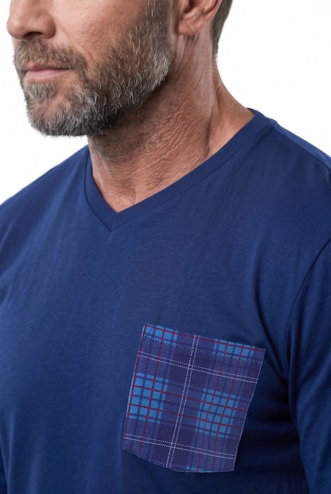 Schlafanzug, Zweiteiler, Bauchfit, Langarm, bis 8 XL