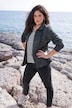 Heather Knit Fleece Jacket