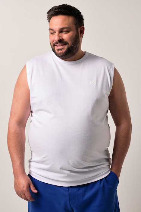 Men+ Unterhemd Bauchfit, breite Träger, bis 8 XL