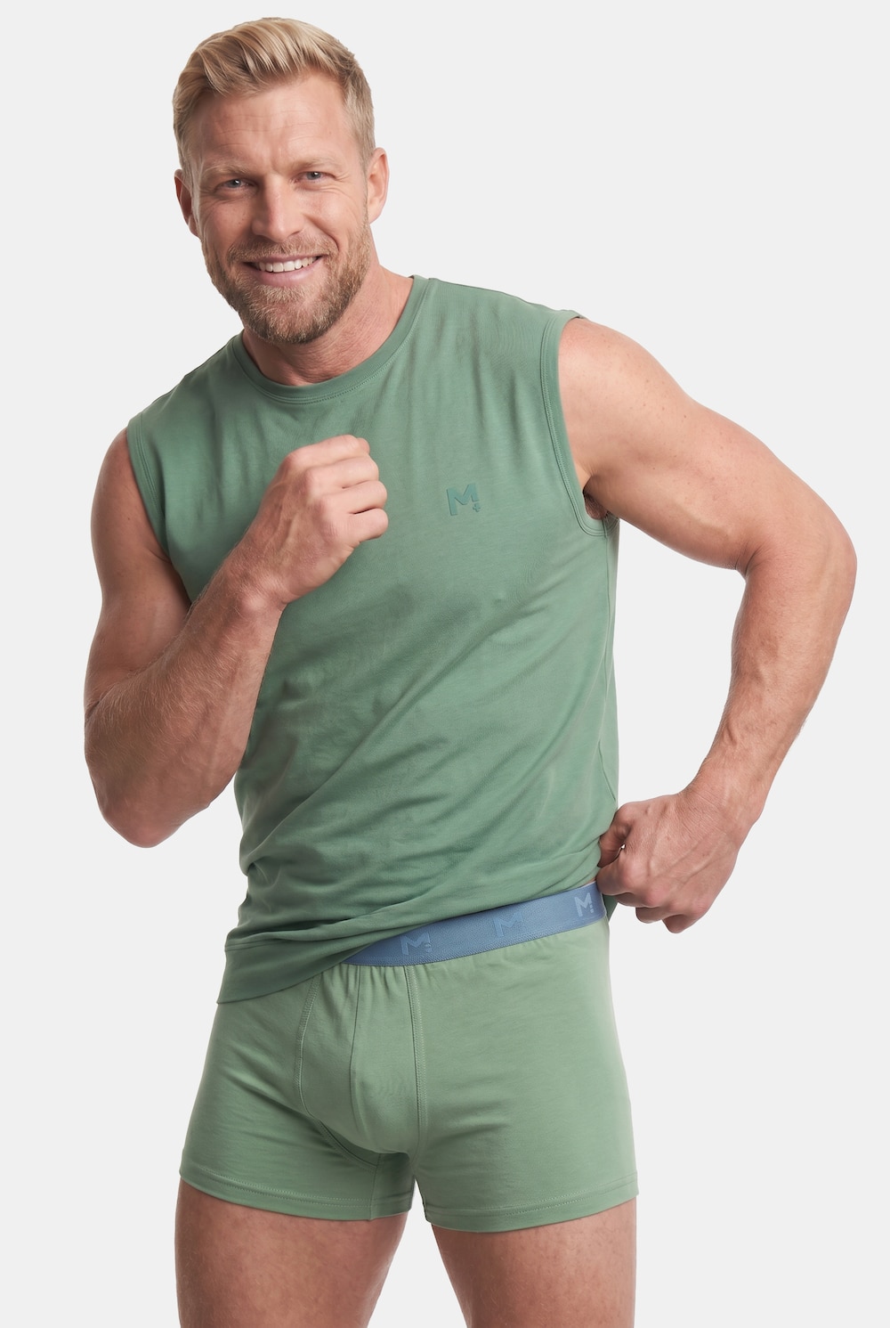 Unterhemd Bauchfit, breite Träger, bis 8 XL