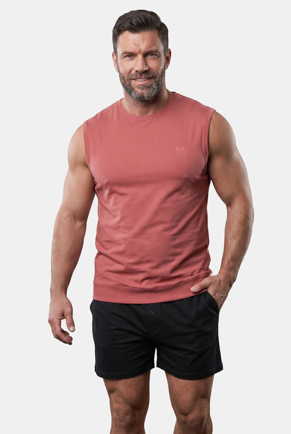 Unterhemd Bauchfit, breite Träger, bis 8 XL