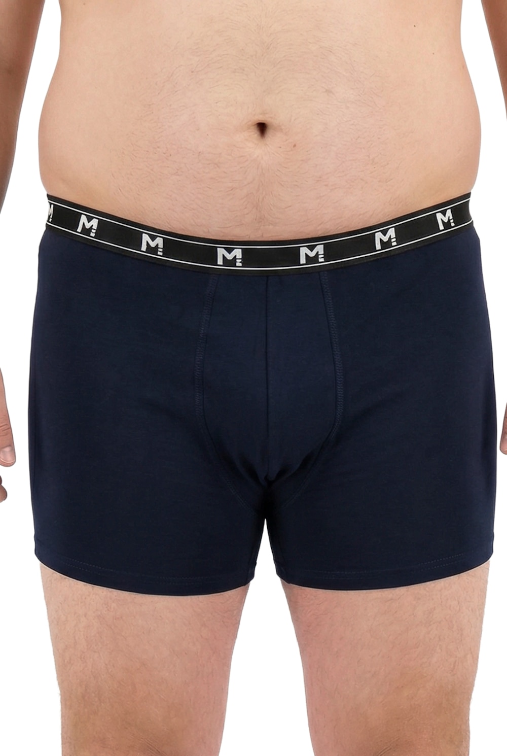 Stora storlekar Boxershorts 2-pack, Her, blå, storlek: 7XL, Bomull, Men Plus