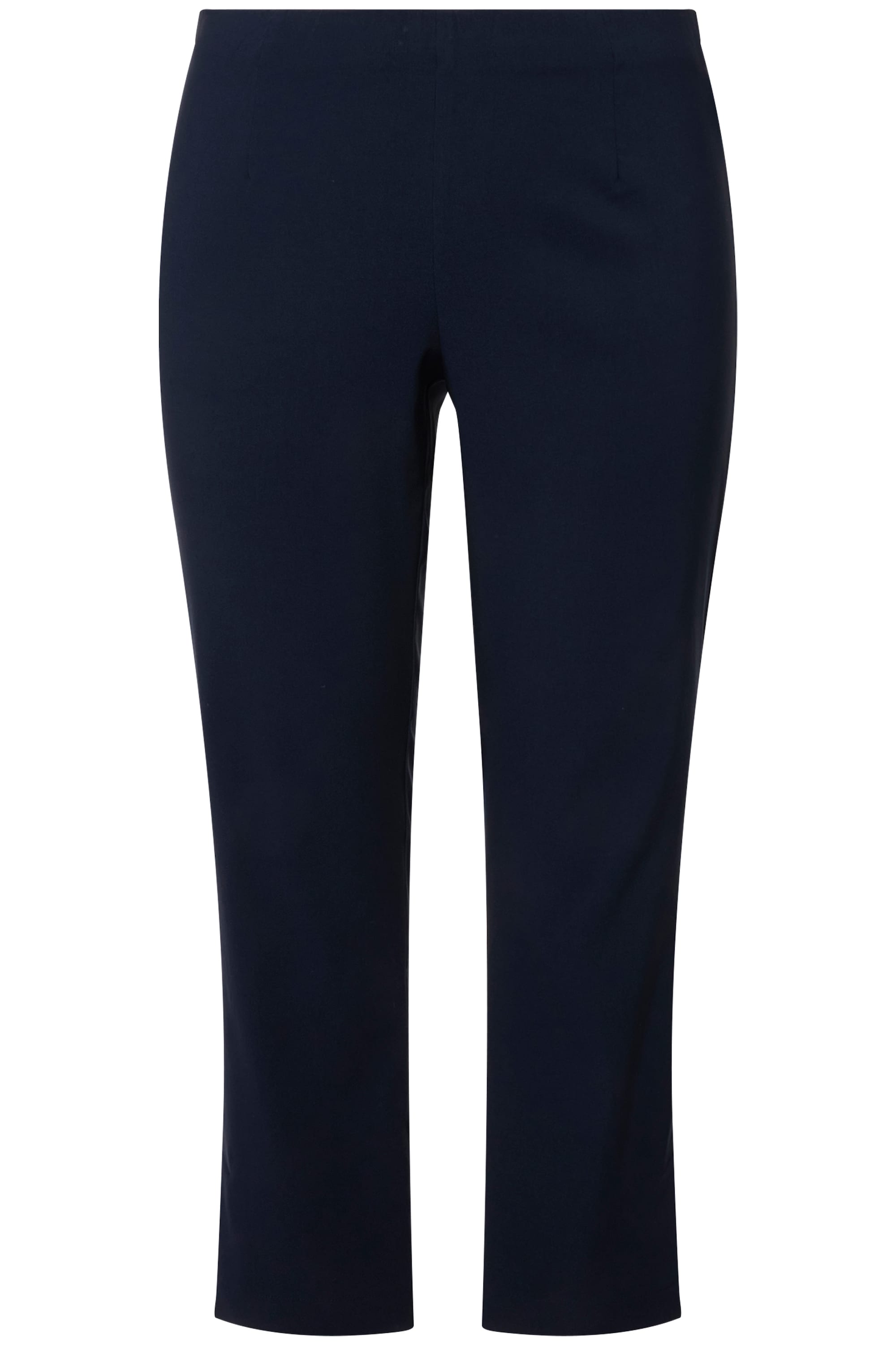 MIAMODA Damen große Größen Bengalinhose Slim Fit Seitenstreifen