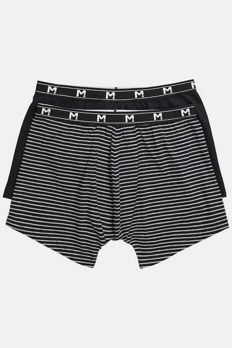 Men+ mid-pants, pakke med 2 stk., underbukser, op til str. 8XL