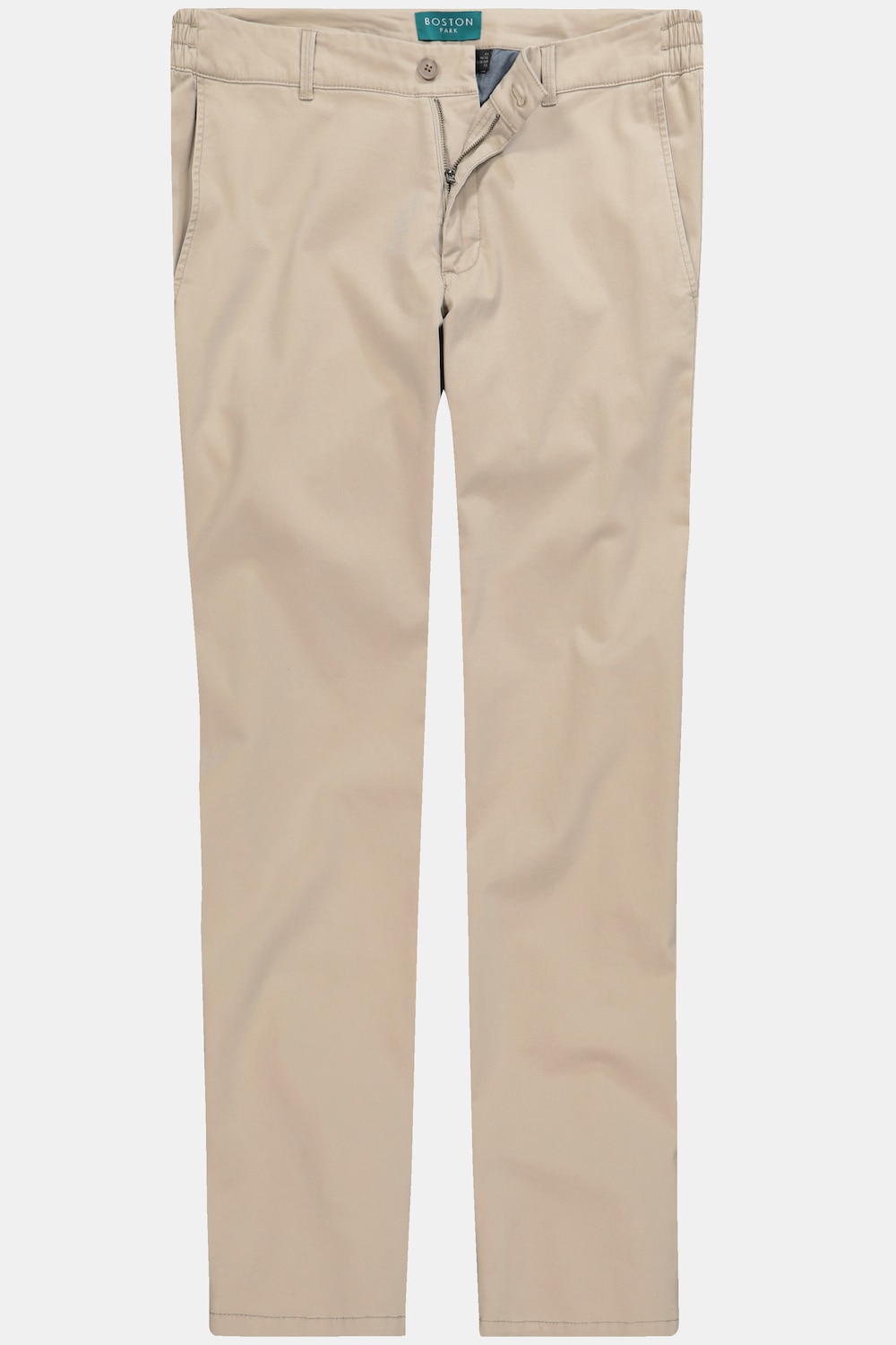 Stora storlekar Chinos, Her, beige, storlek: 54, Bomull, Boston Park
