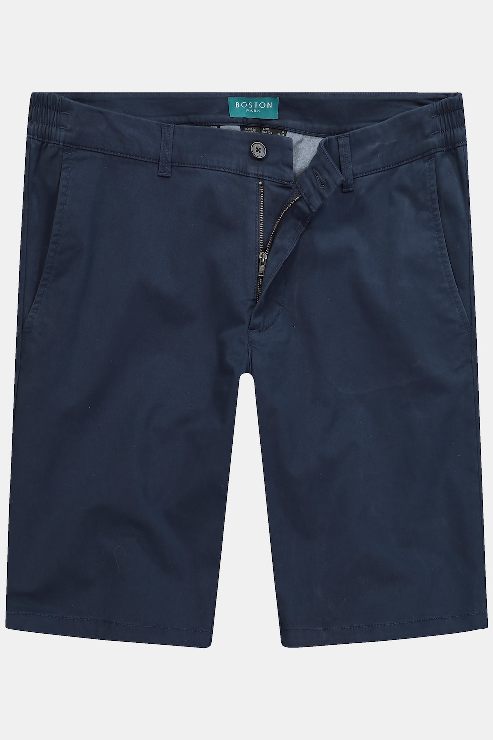 Stora storlekar Boston Park Chinosshorts, Her, blå, storlek: 56, Bomull, Boston Park