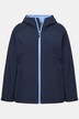 Softshelljacke, Kapuze, Zipptaschen, Klettriegel